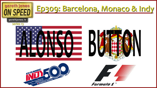 Alonso Indy Button Monaco
