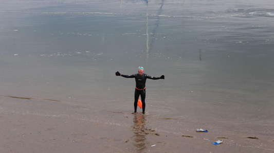 The Man Who Just Swam Across Wales