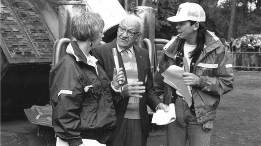 Charlotte Hindel, Stanley Unwin and Gaz Top on Get Fresh in 1987