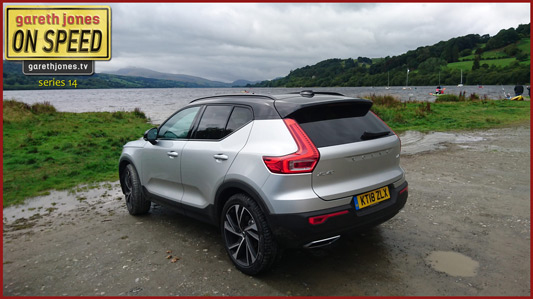 XC40 at Llyn Tegid