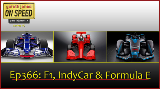 f1, IndyCar & Formula E