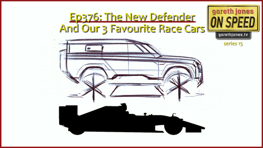 New Defender & Fave Race Cars