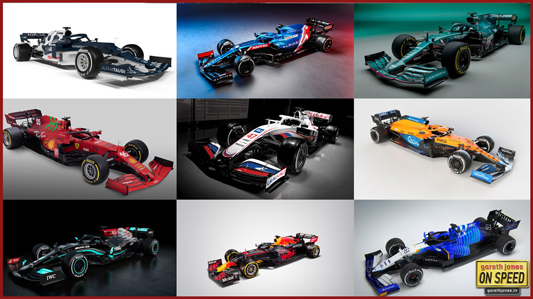 F1's 2021 Liveries