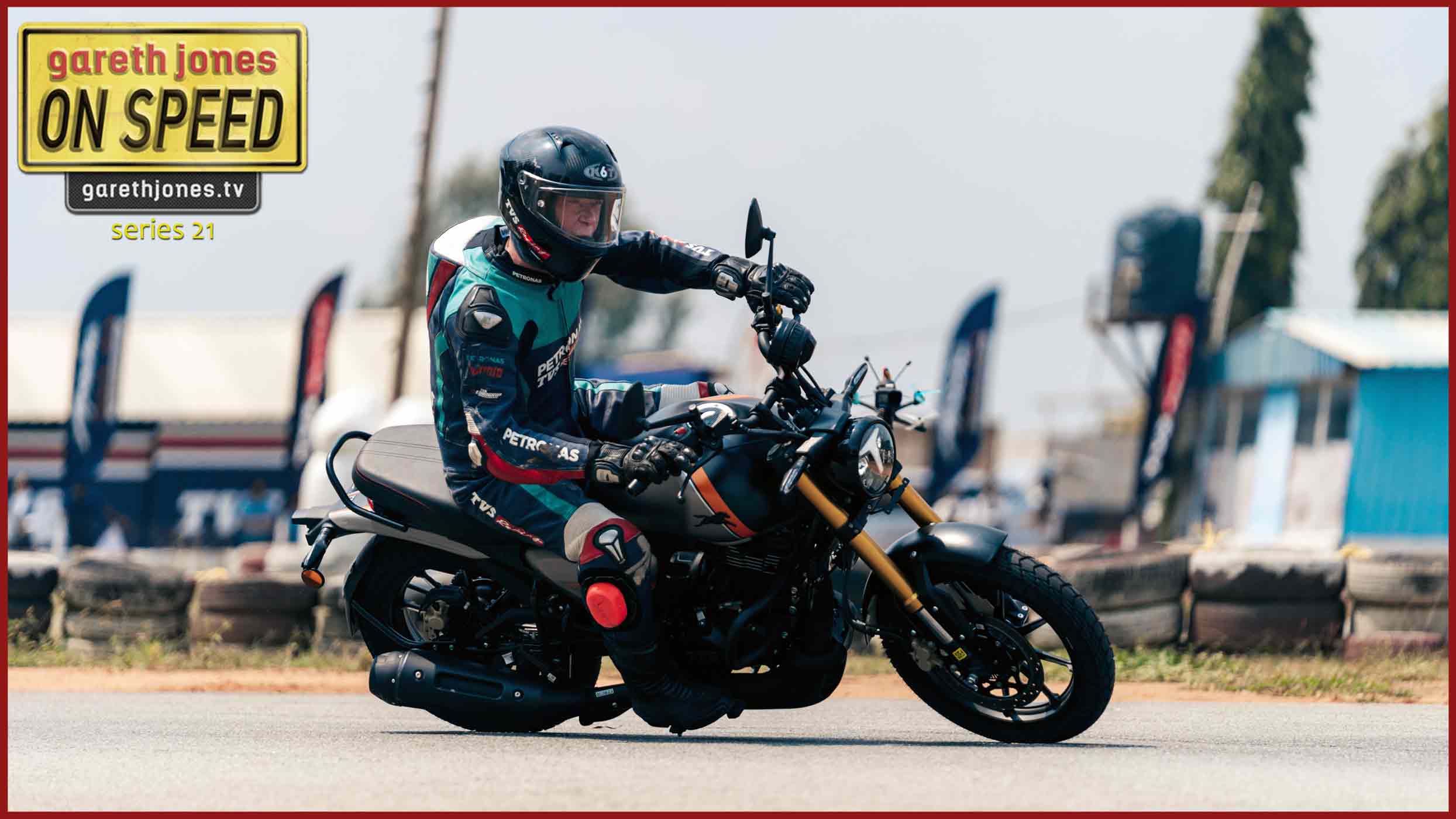 Gareth rides The TVS Ronin