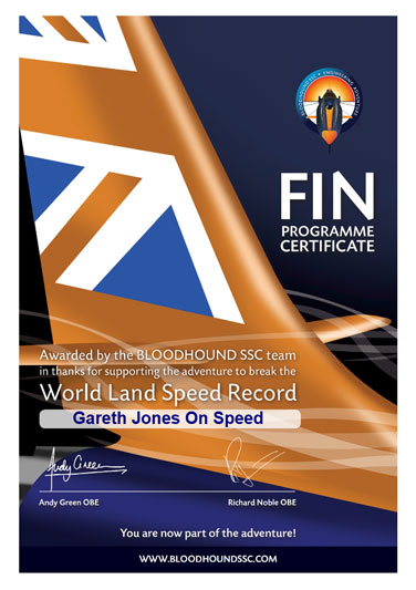 Bloodhound Fin