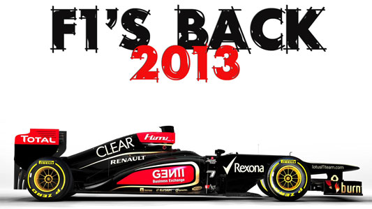 F1's back