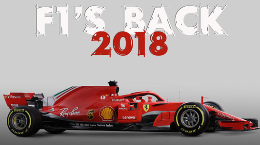 F1's back 2018