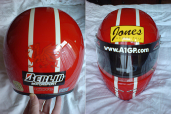 Gareth New Racing Helmet