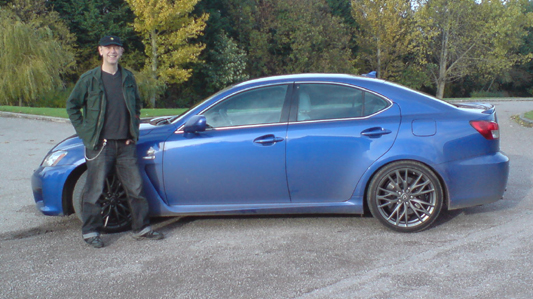 Gareth Jones & Lexus IS-F