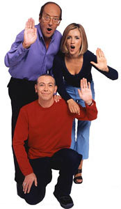 2000-2006 Team 4
Fred Dinenage, Gail McKenna and Gareth Jones
Series 11-15 