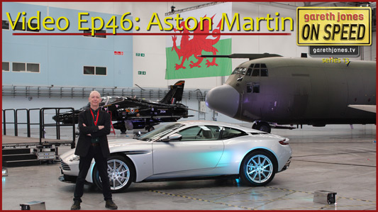 Gareth Jones at Aston Martin St Athan