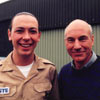 Gareth and Patrick Stewart