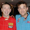 Gareth and Robbie Williams