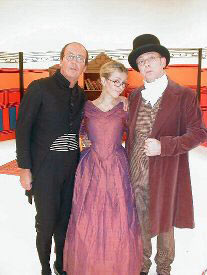Dinenage, a butler in the employ of Lady Gail and Lord Gareth