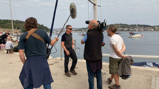 Gareth's pal Vince Borg interviewed in Conwy